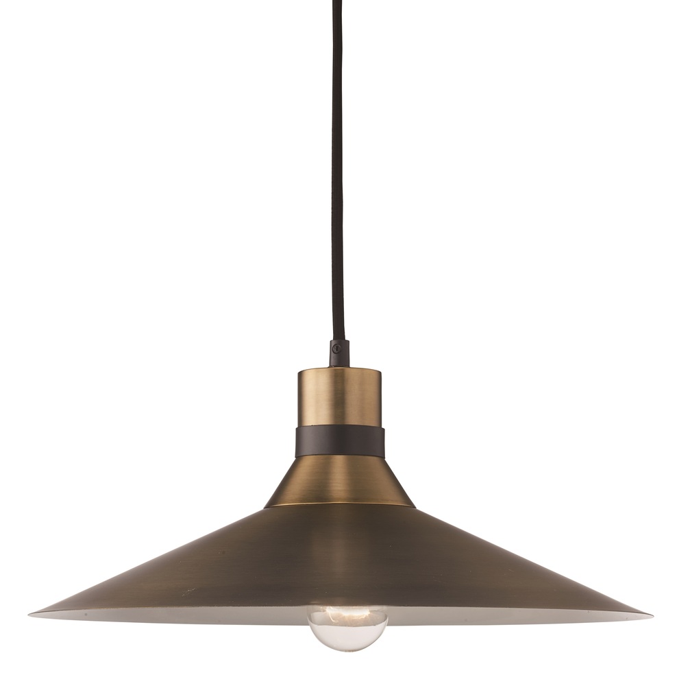 1LT PENDANT MODERN DRUM-AG/BK