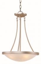 Trans Globe 6211 BN - 3LT PENDANT-MED-BANDED RIM-MRB