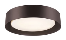 Trans Globe LED-30051 BK - Moonstone 19.75" Flushmount