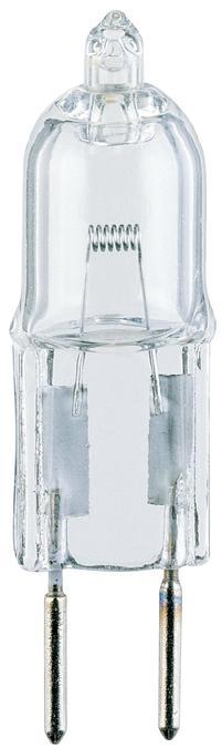 5W T3 JC Halogen Low Voltage Clear G4 Base, 12 Volt, Card