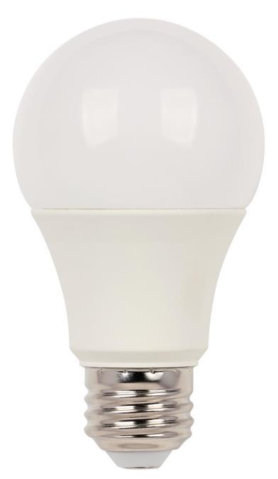 6-1/2W Omni A19 LED Dimmable 3000K E26 (Medium) Base, 120 Volt, Box