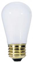 Westinghouse 354100 - 11W S14 Incandescent Frost E26 (Medium) Base, 130 Volt, Card