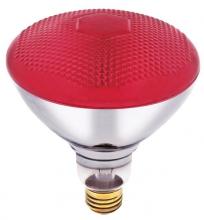 Westinghouse 0441000 - 100W BR38 Incandescent Reflector Red Flood E26 (Medium) Base, 120 Volt, Box