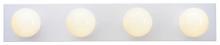 Westinghouse 6659500 - 4 Light Bath Bar White Finish