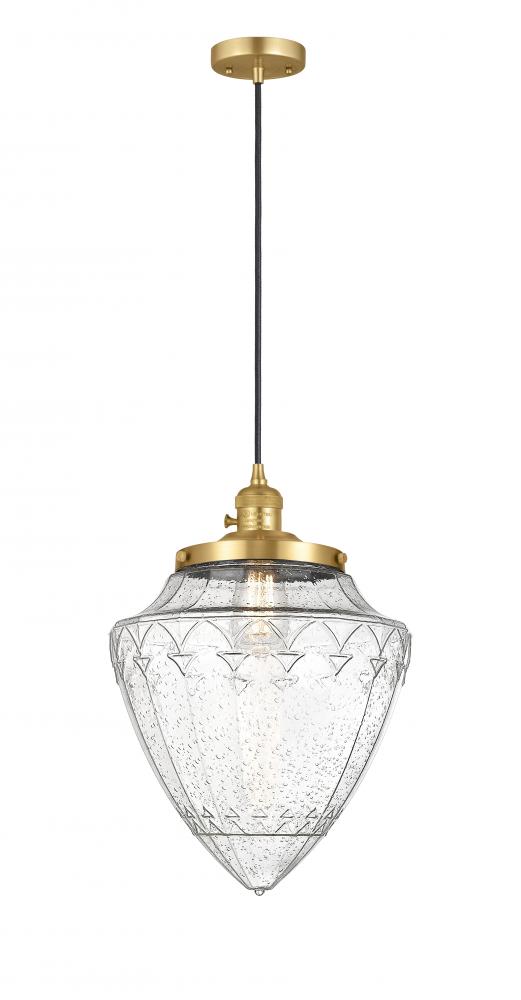 Bridgeton - 1 Light - 16 inch - Satin Gold - Cord hung - Mini Pendant