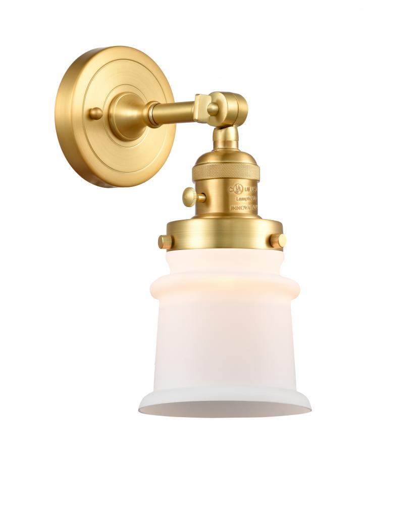 Canton - 1 Light - 5 inch - Satin Gold - Sconce