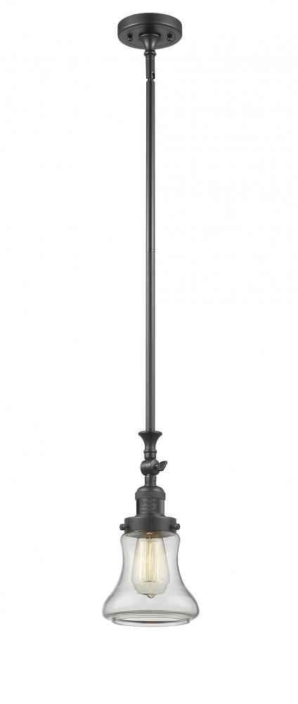 Bellmont - 1 Light - 6 inch - Oil Rubbed Bronze - Stem Hung - Mini Pendant