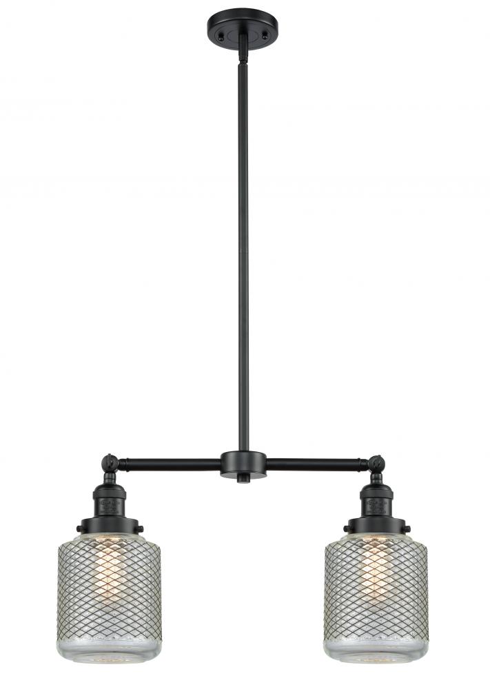 Stanton - 2 Light - 23 inch - Oil Rubbed Bronze - Stem Hung - Island Light