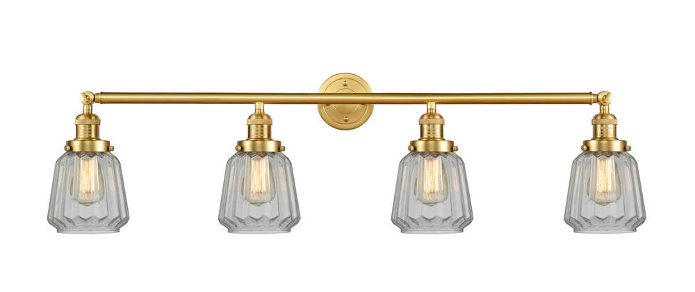 Chatham - 4 Light - 42 inch - Satin Gold - Bath Vanity Light