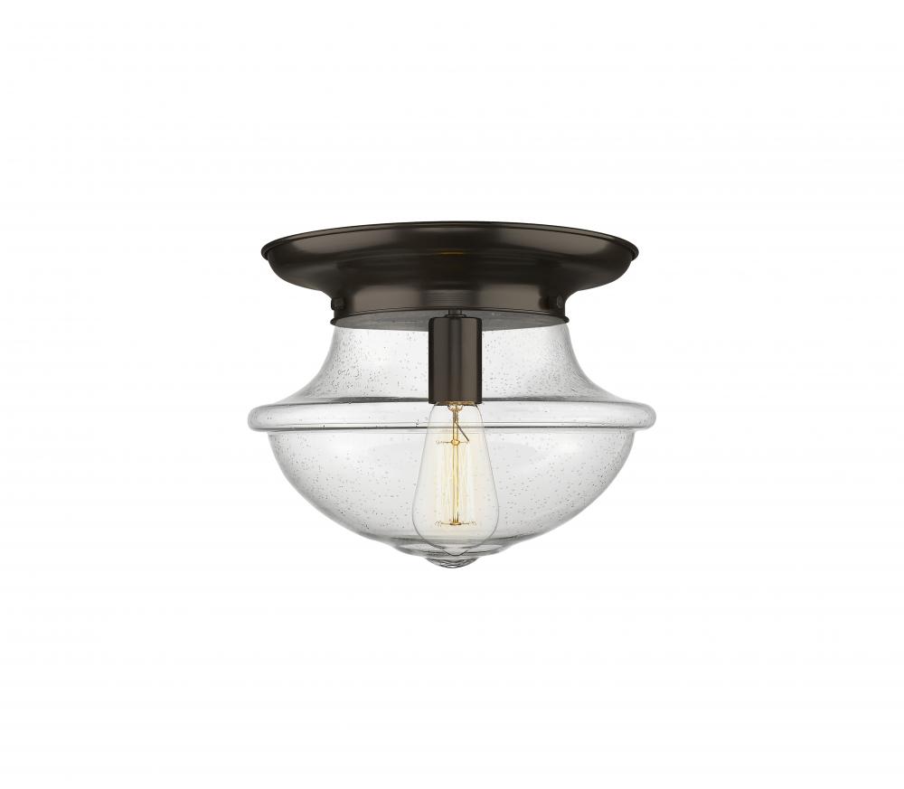 Oxford - 1 Light - 14 inch - Oil Rubbed Bronze - Flush Mount