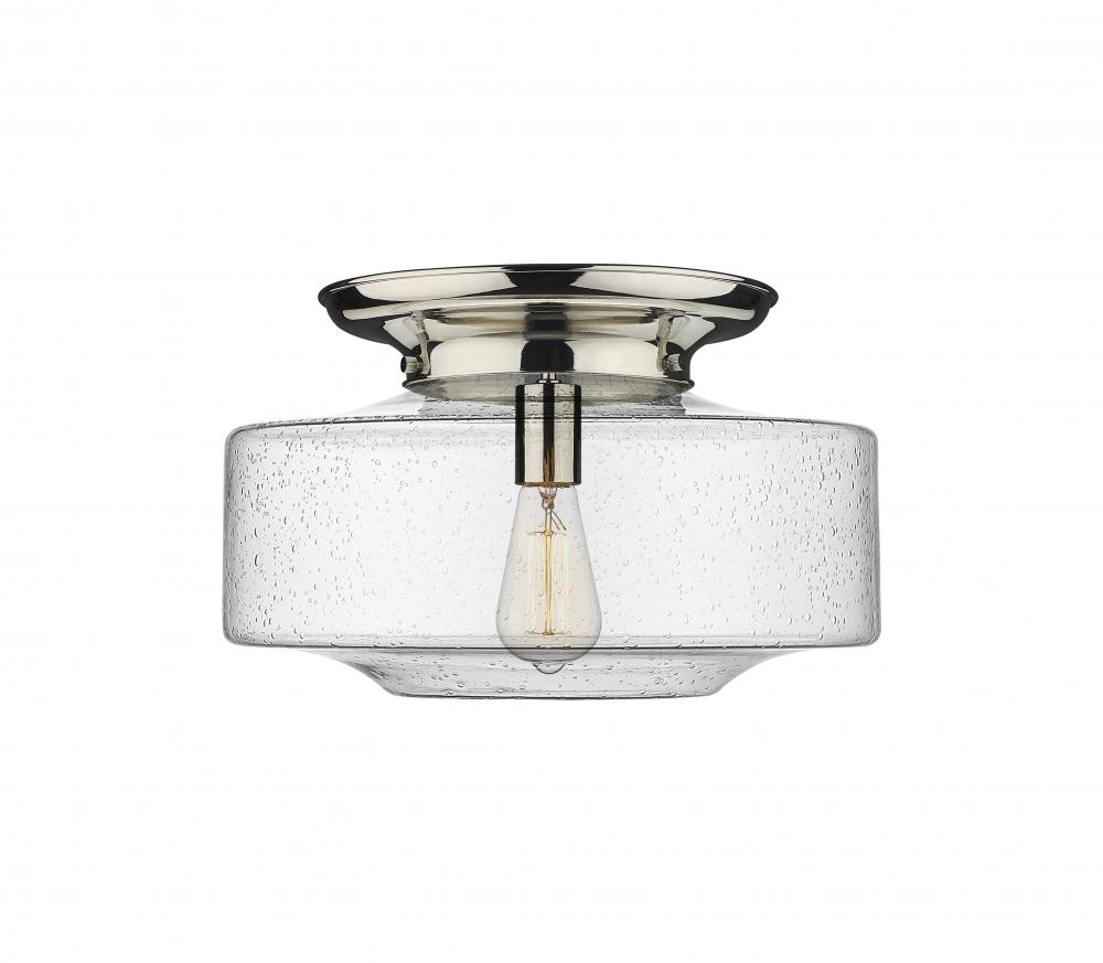 Bridgeton - 1 Light - 16 inch - Polished Nickel - Flush Mount