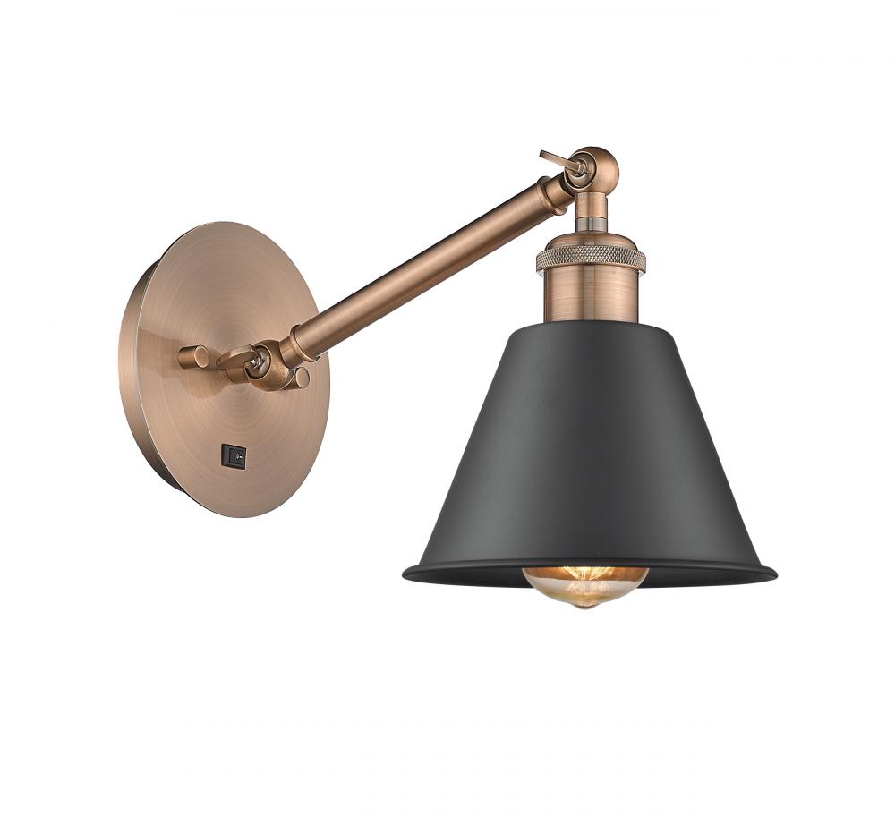 Smithfield - 1 Light - 7 inch - Antique Copper - Sconce