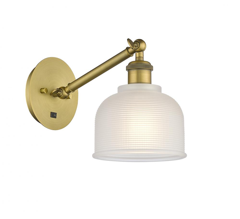 Dayton - 1 Light - 6 inch - Brushed Brass - Sconce