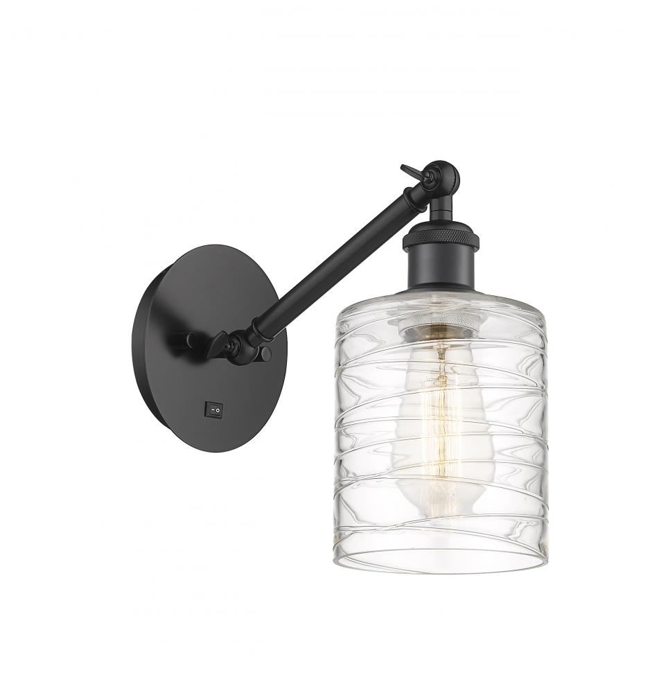 Cobbleskill - 1 Light - 5 inch - Matte Black - Sconce