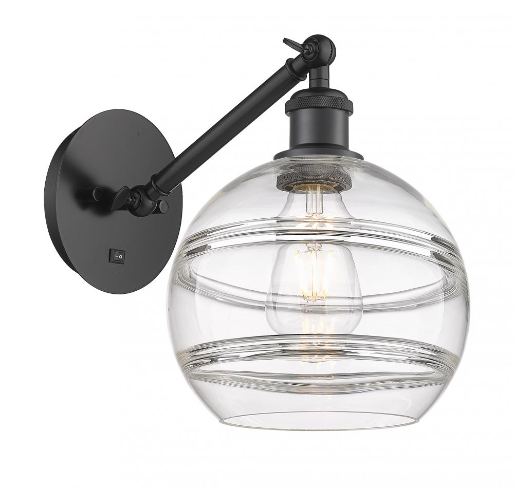 Rochester - 1 Light - 8 inch - Matte Black - Sconce