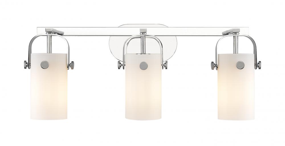 Pilaster - 3 Light - 24 inch - Polished Chrome - Bath Vanity Light