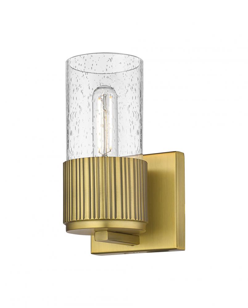 Bolivar - 1 Light - 5 inch - Brushed Brass - Sconce