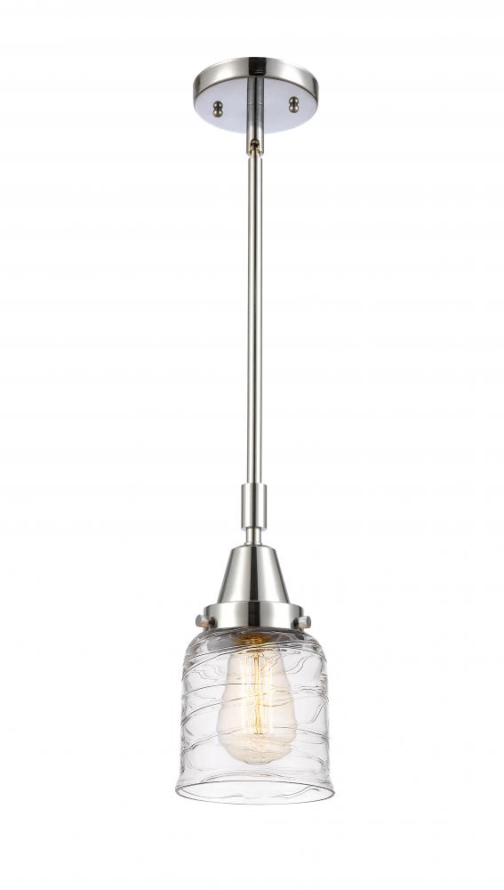 Bell - 1 Light - 5 inch - Polished Chrome - Mini Pendant