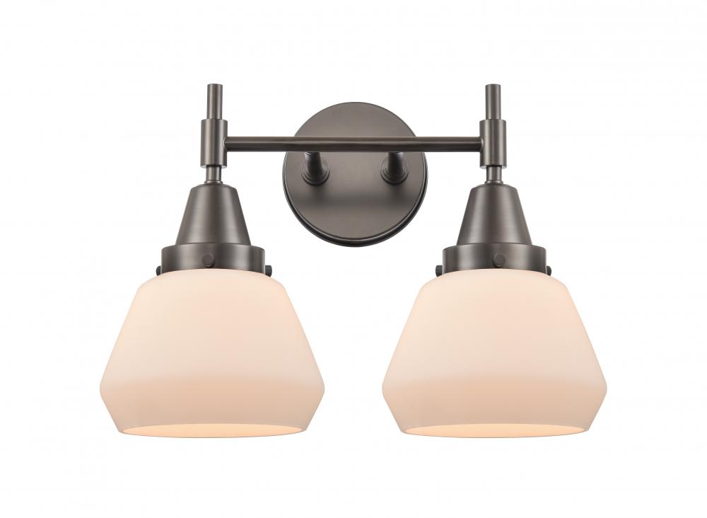 Fulton - 2 Light - 16 inch - Oil Rubbed Bronze - Bath Vanity Light