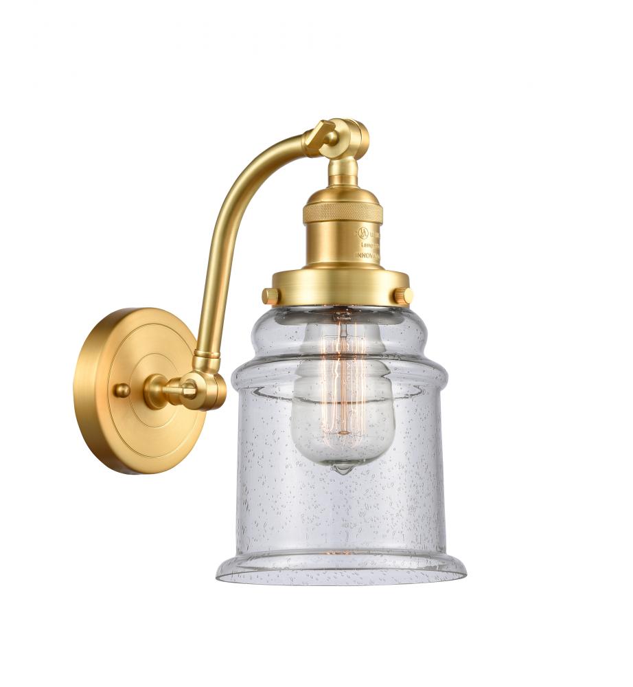 Canton - 1 Light - 6 inch - Satin Gold - Sconce