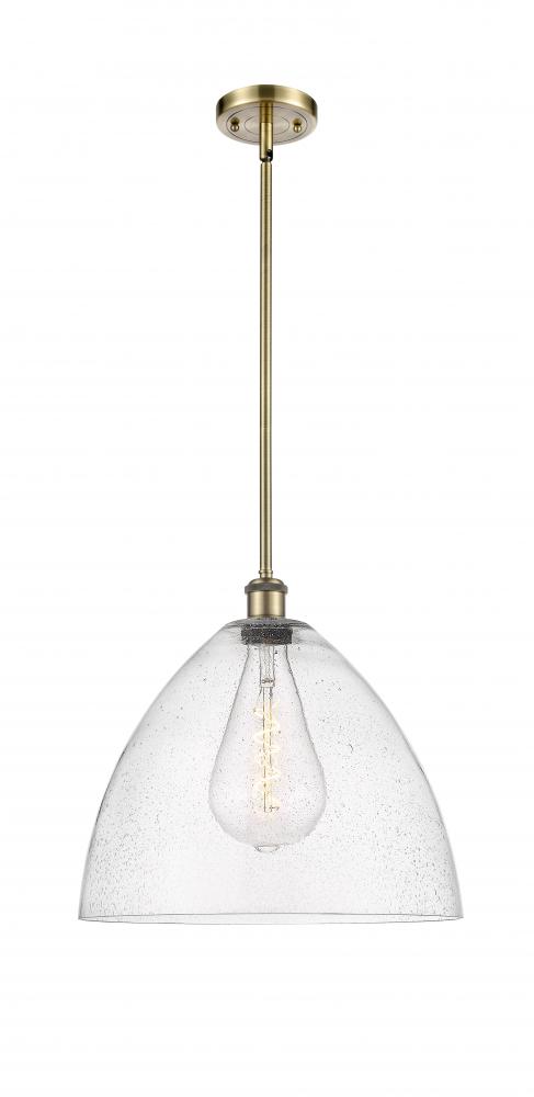 Bristol - 1 Light - 16 inch - Antique Brass - Pendant