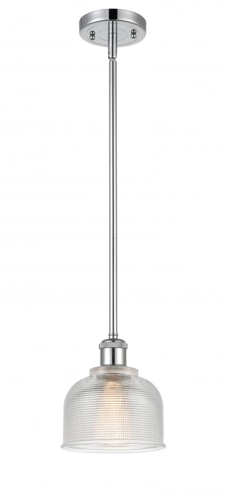 Dayton - 1 Light - 6 inch - Polished Chrome - Mini Pendant