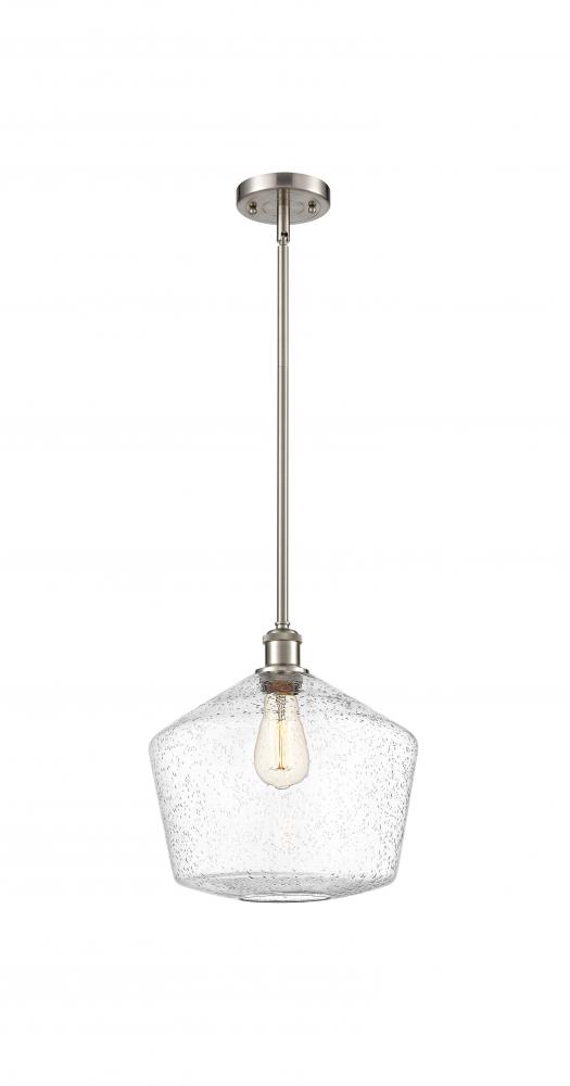 Cindyrella - 1 Light - 12 inch - Brushed Satin Nickel - Mini Pendant