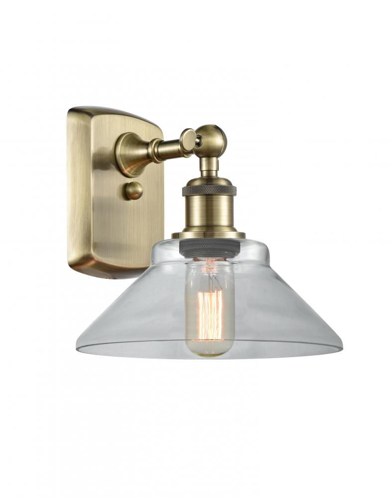 Orwell - 1 Light - 8 inch - Antique Brass - Sconce