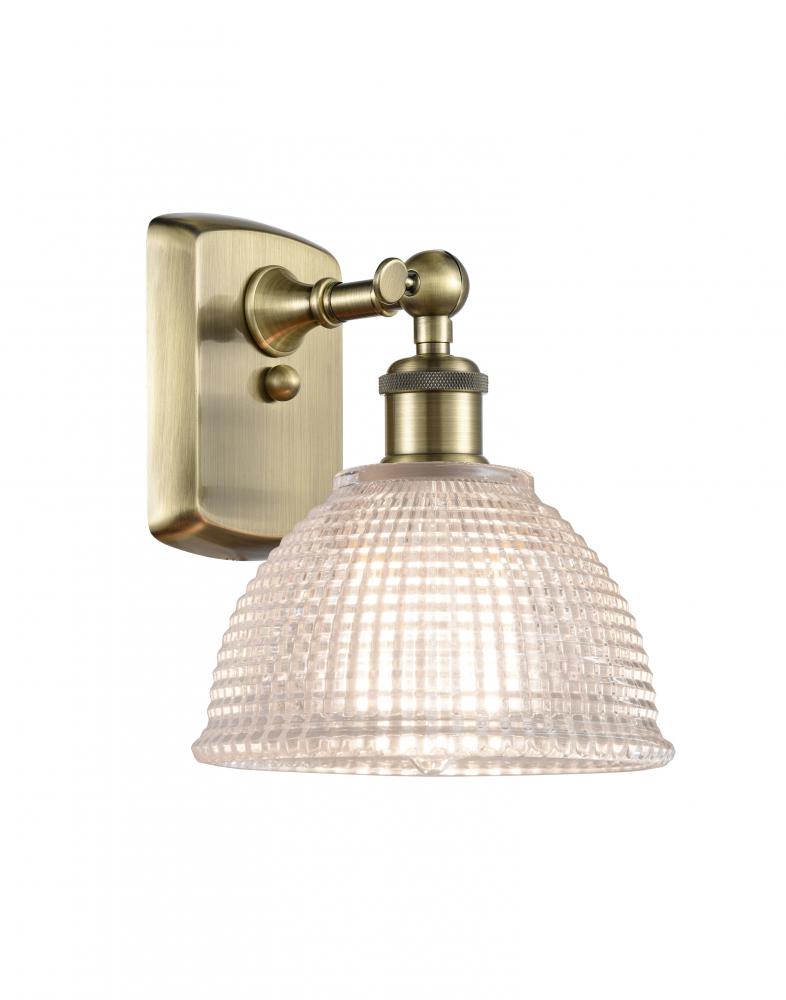 Arietta - 1 Light - 8 inch - Antique Brass - Sconce