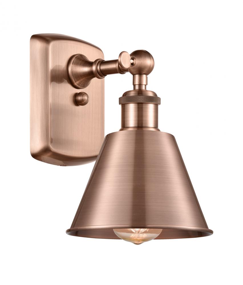 Smithfield - 1 Light - 7 inch - Antique Copper - Sconce