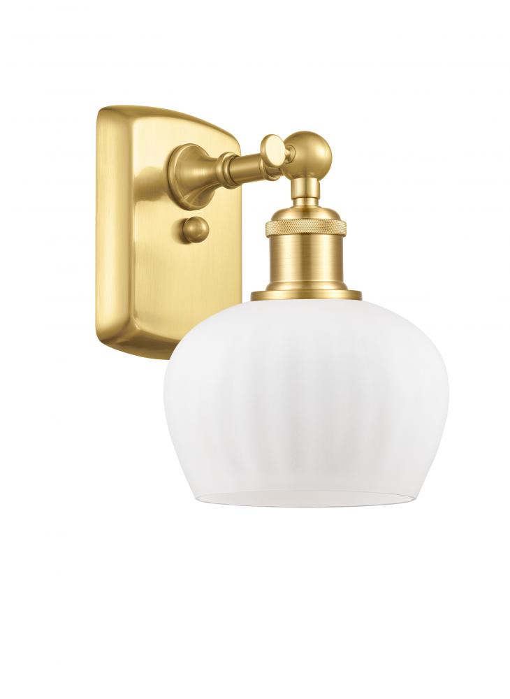 Fenton - 1 Light - 7 inch - Satin Gold - Sconce