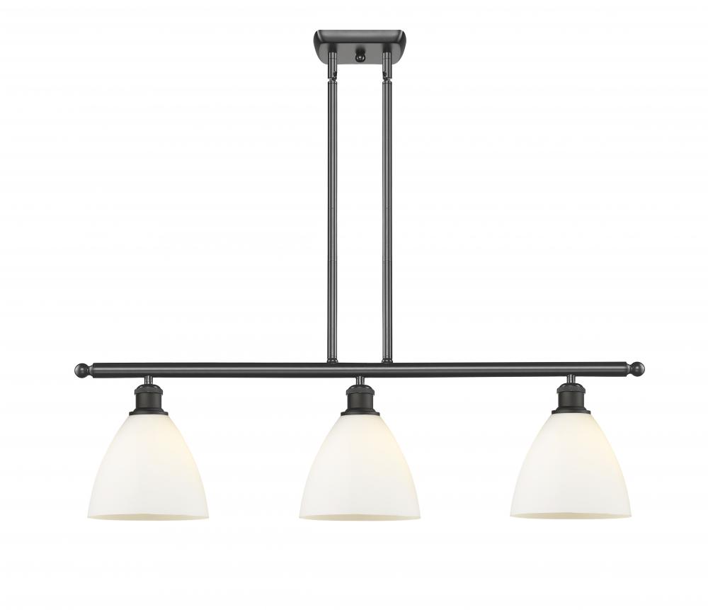 Bristol - 3 Light - 36 inch - Oil Rubbed Bronze - Cord hung - Island Light