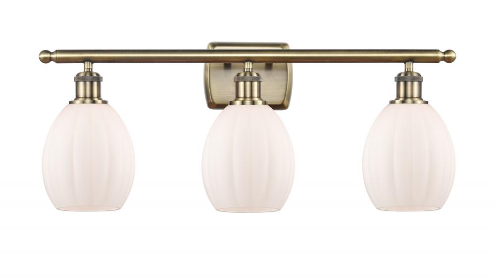 Eaton - 3 Light - 26 inch - Antique Brass - Bath Vanity Light