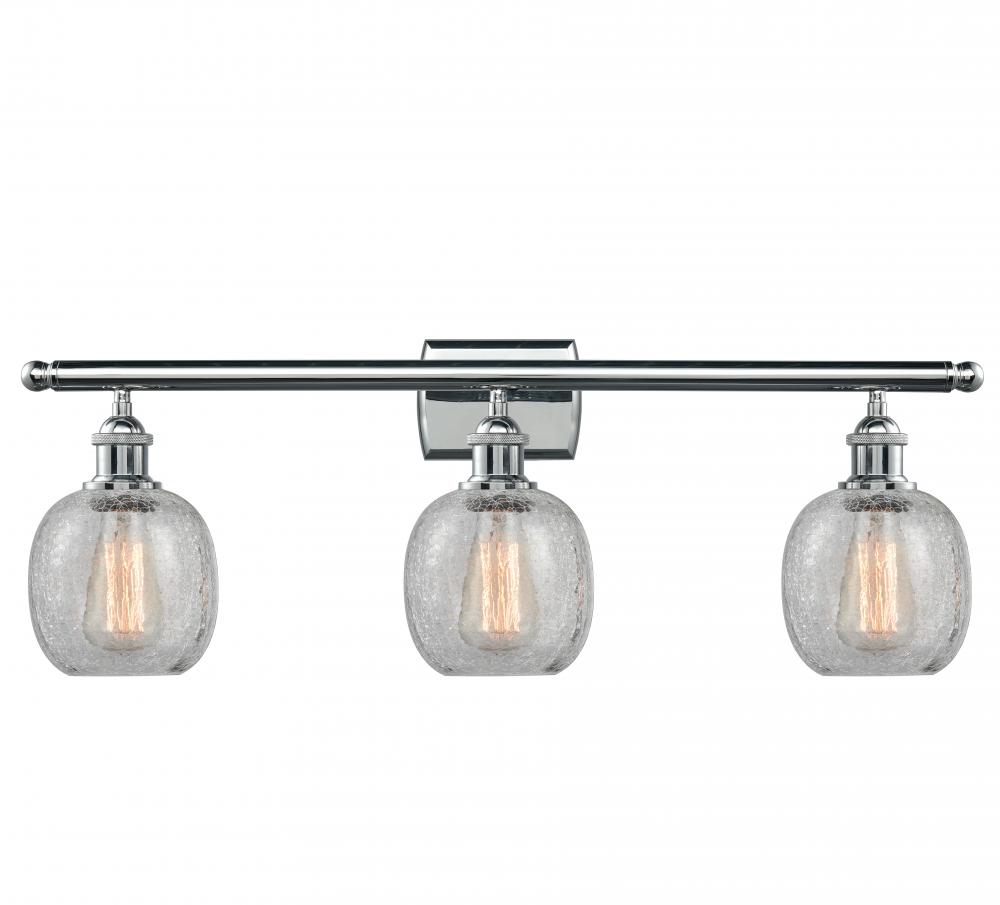 Belfast - 3 Light - 26 inch - Polished Chrome - Bath Vanity Light