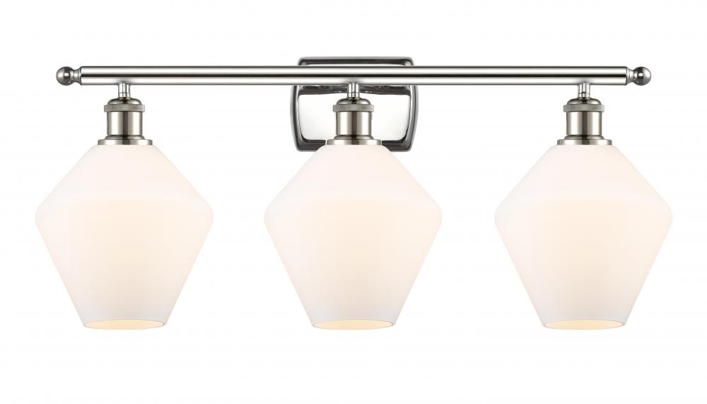 Cindyrella - 3 Light - 28 inch - Polished Nickel - Bath Vanity Light