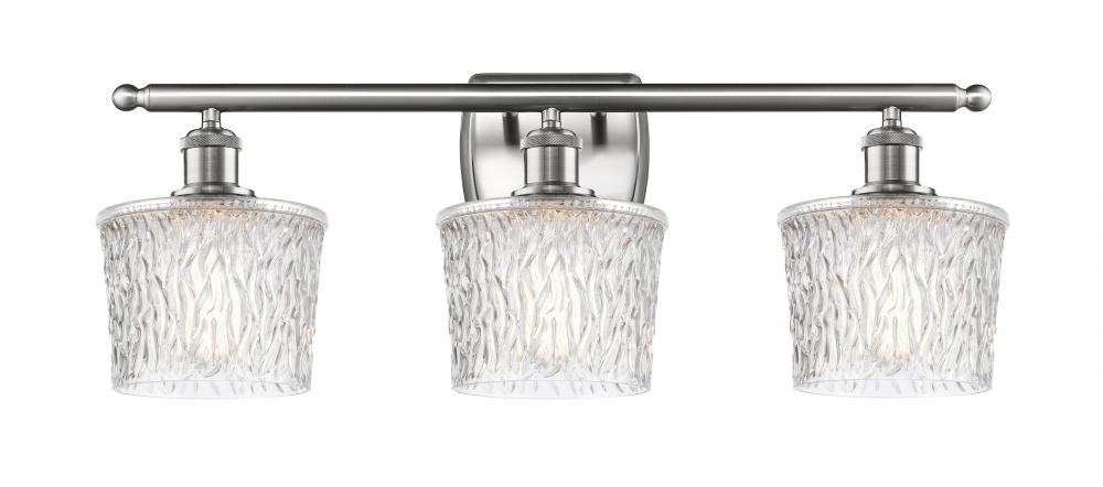 Niagara - 3 Light - 27 inch - Brushed Satin Nickel - Bath Vanity Light