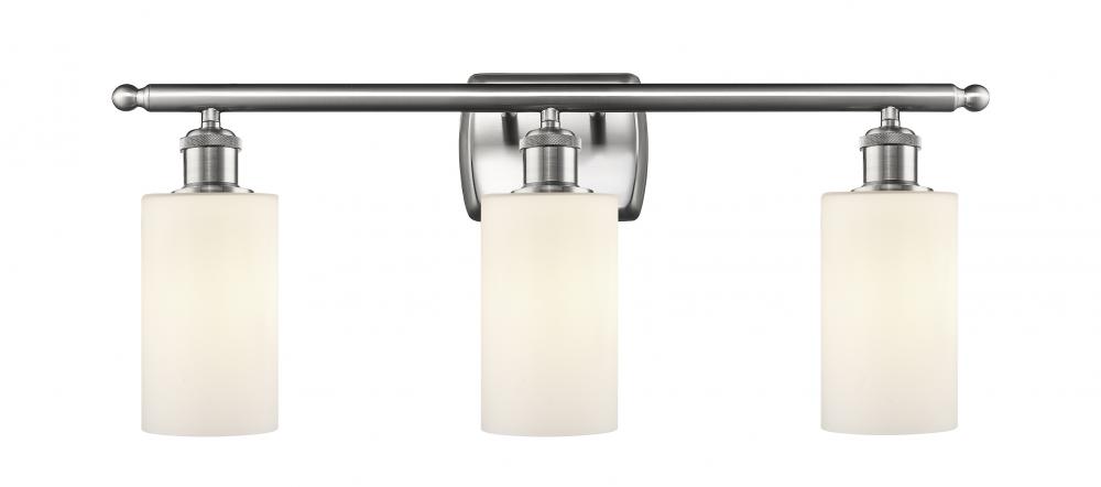 Clymer - 3 Light - 24 inch - Brushed Satin Nickel - Bath Vanity Light