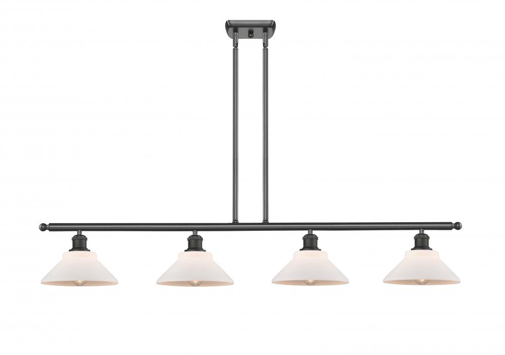 Orwell - 4 Light - 48 inch - Oil Rubbed Bronze - Cord hung - Island Light