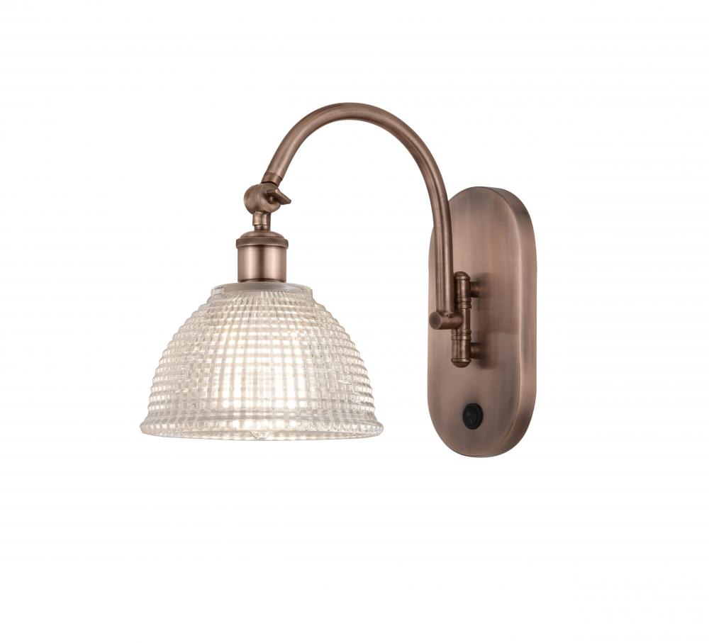 Arietta - 1 Light - 8 inch - Antique Copper - Sconce