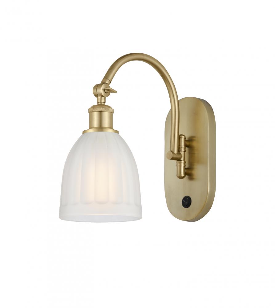 Brookfield - 1 Light - 6 inch - Satin Gold - Sconce