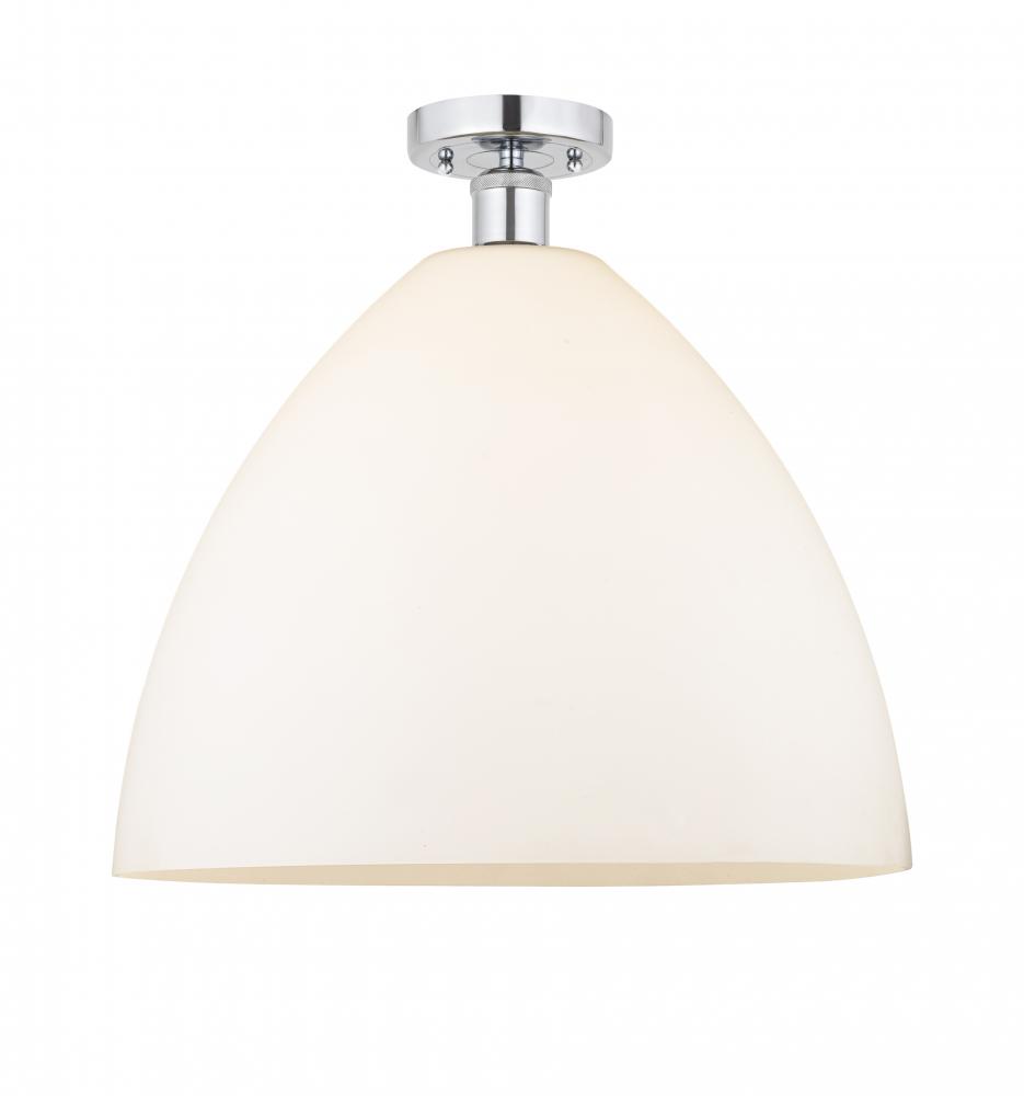 Bristol - 1 Light - 16 inch - Polished Chrome - Semi-Flush Mount