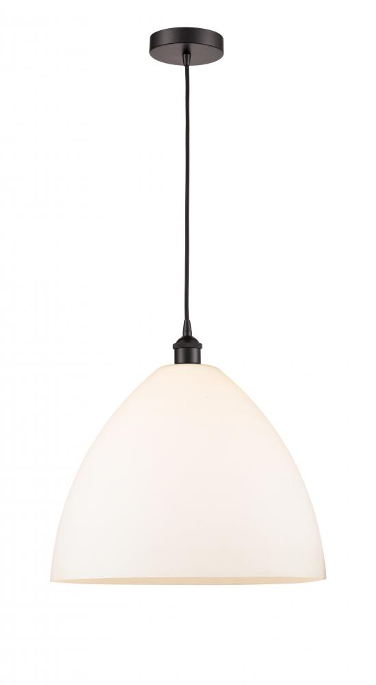 Bristol - 1 Light - 16 inch - Oil Rubbed Bronze - Cord hung - Pendant