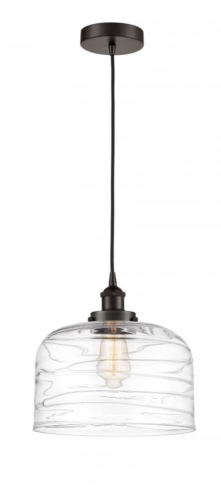 Bell - 1 Light - 12 inch - Oil Rubbed Bronze - Cord hung - Mini Pendant