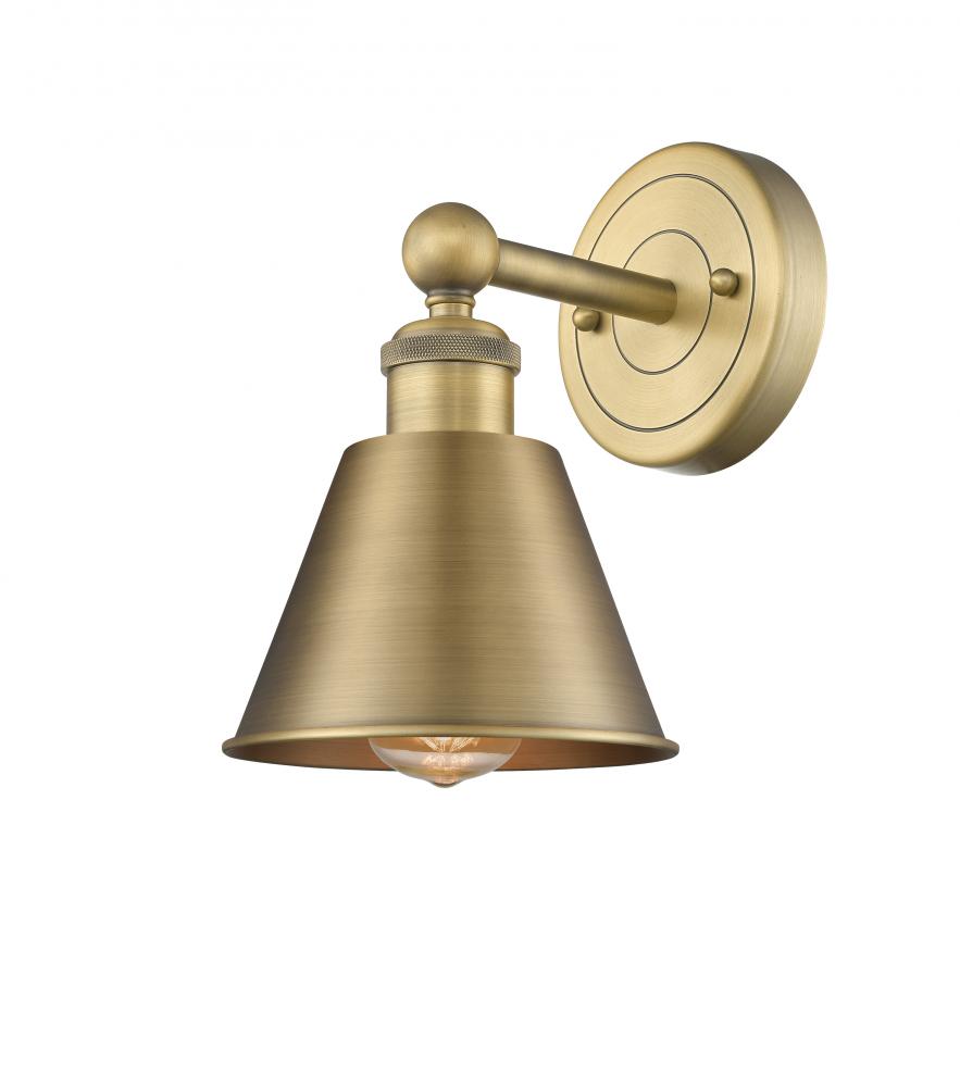 Smithfield - 1 Light - 7 inch - Brushed Brass - Sconce