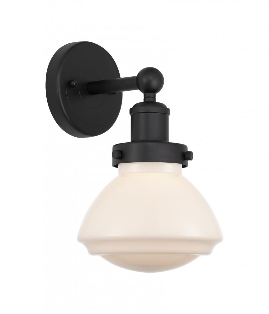 Olean - 1 Light - 7 inch - Matte Black - Sconce