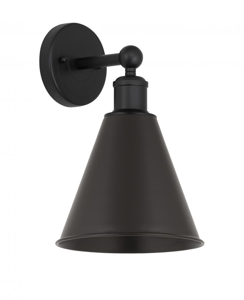 Berkshire - 1 Light - 8 inch - Matte Black - Sconce