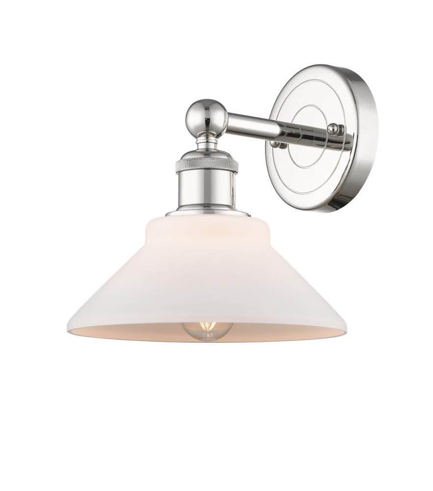 Orwell - 1 Light - 8 inch - Polished Nickel - Sconce