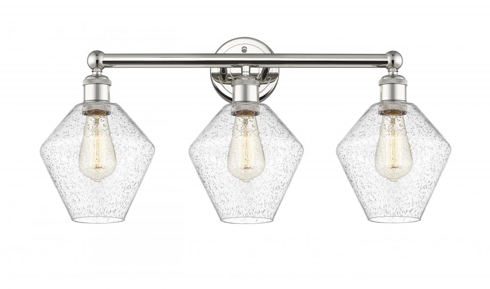 Cindyrella - 3 Light - 26 inch - Polished Nickel - Bath Vanity Light