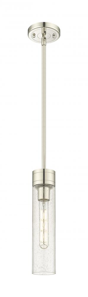 Boreas - 1 Light - 3 inch - Polished Nickel - Stem Hung - Mini Pendant