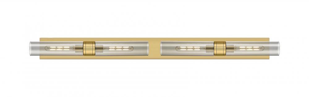 Boreas - 4 Light - 51 inch - Brushed Brass - Bath Vanity Light